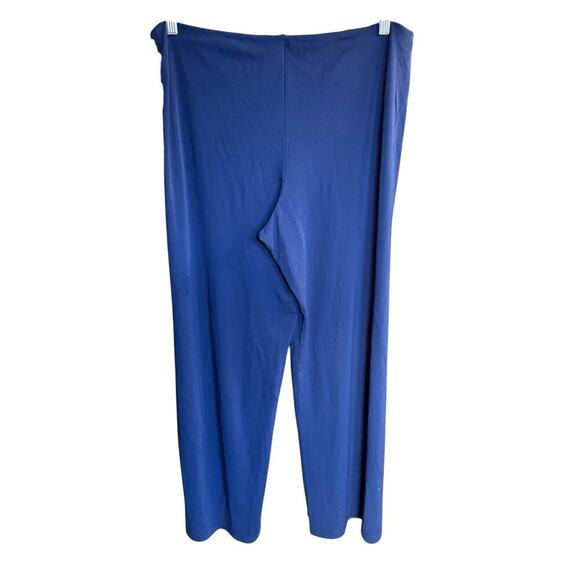 Lauren Ralph Lauren Pants Women's Wide Leg Blue Side Lace M Sailorchic Coastal - Picture 4 of 12